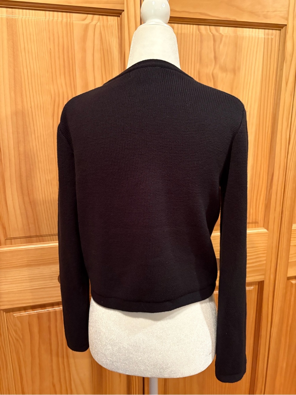 J. Crew Emilie Sweater Lady Jacket in black size women’s XS - Picture 2 of 10